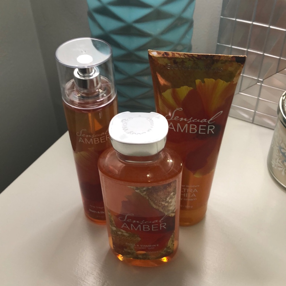 Brand new BBW Sensual Amber Set